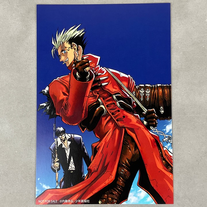 TRIGUN B2 ポスター（ヴァッシュ）新品未開封 トライガン ヴァッシュ