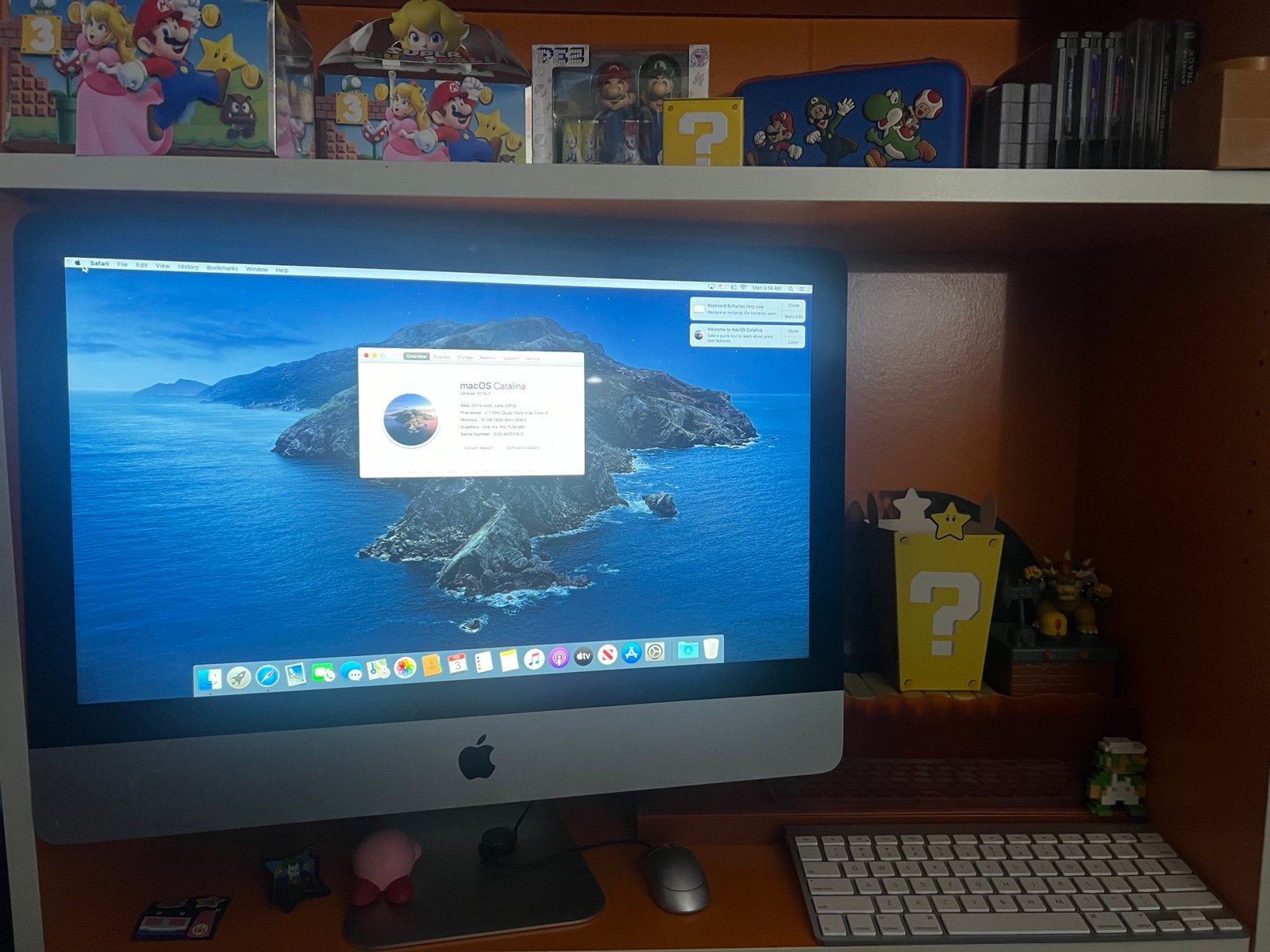 MAC Catalina Computer OBO Version 10.15.7 iMac (21.5-inch, Late 2013)