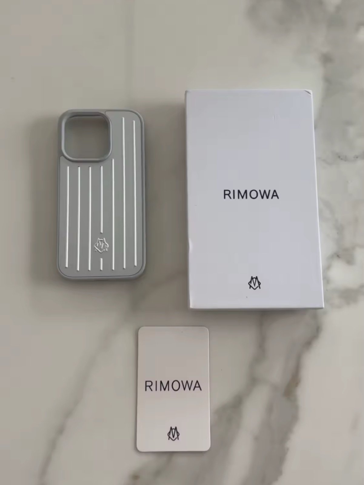 Rimowa Luggage inspired IPhone Case 15 16 Pro Max Brand New Silver