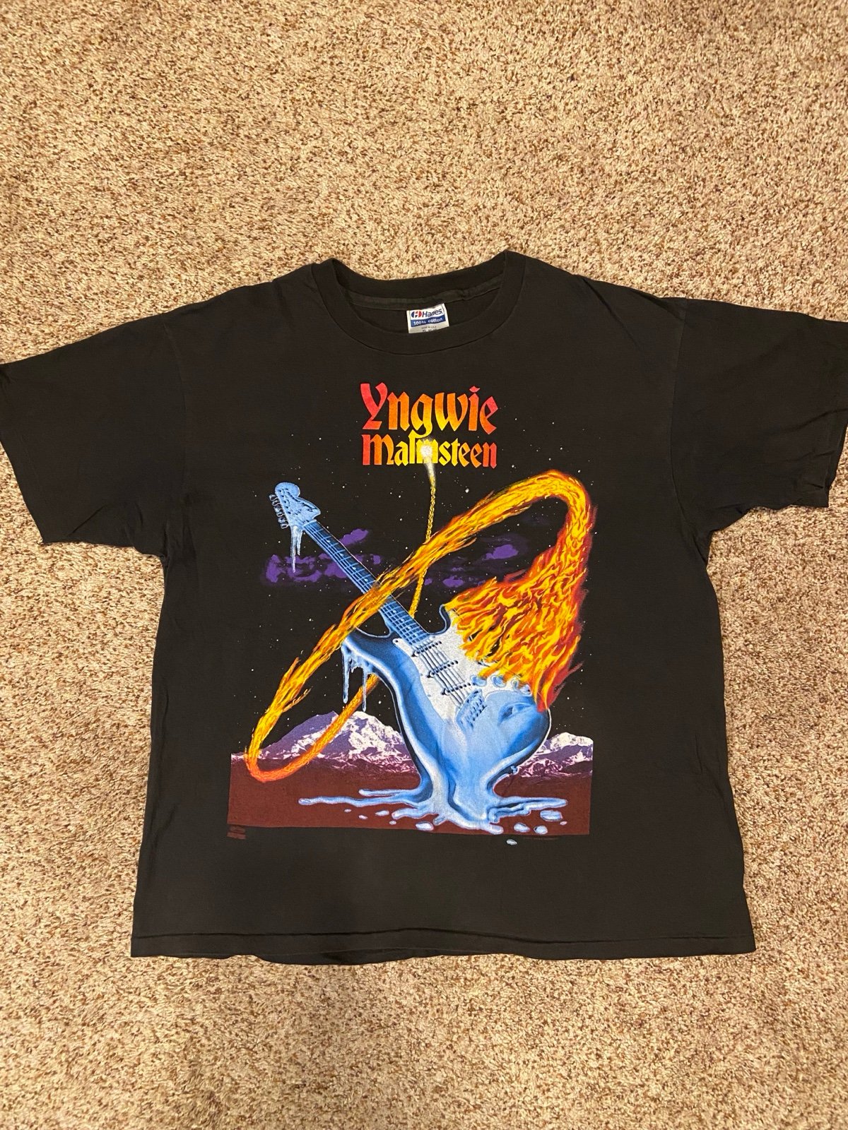 Vintage 1992 Yngwie Malmsteen Fire & Ice Tour (Band x Metal x Rock