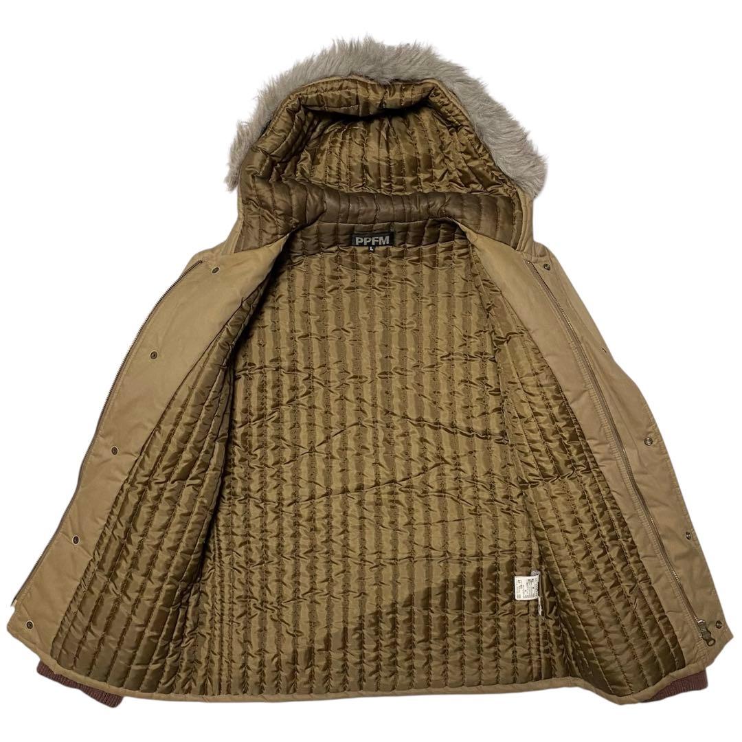PPFM 00s 2-way gimmick fur military jacket