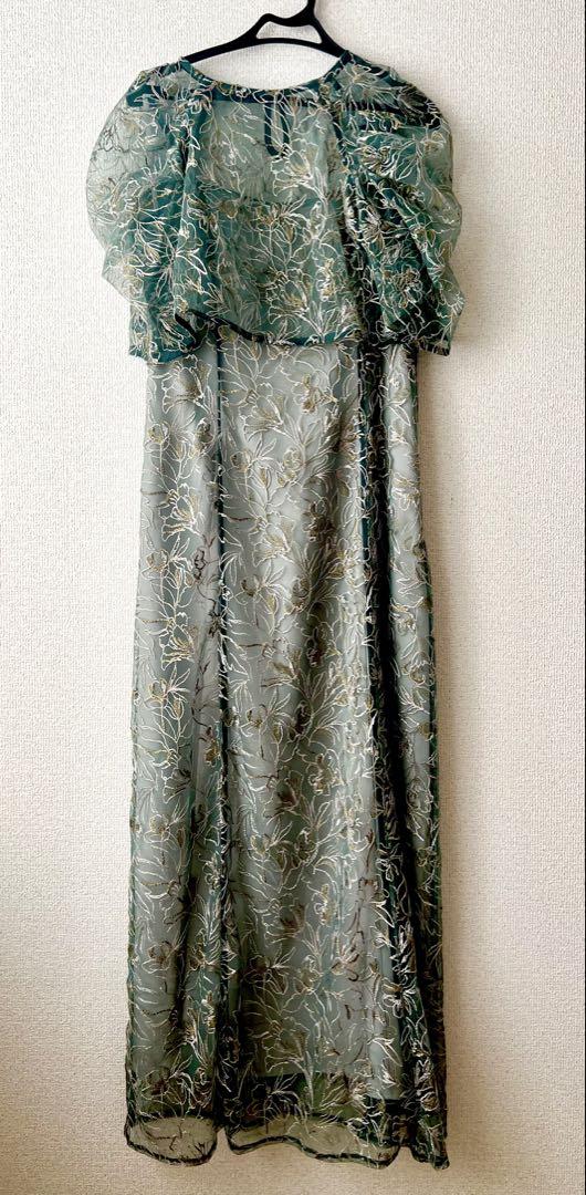 etoll. Embroidered Lace Layered Dress