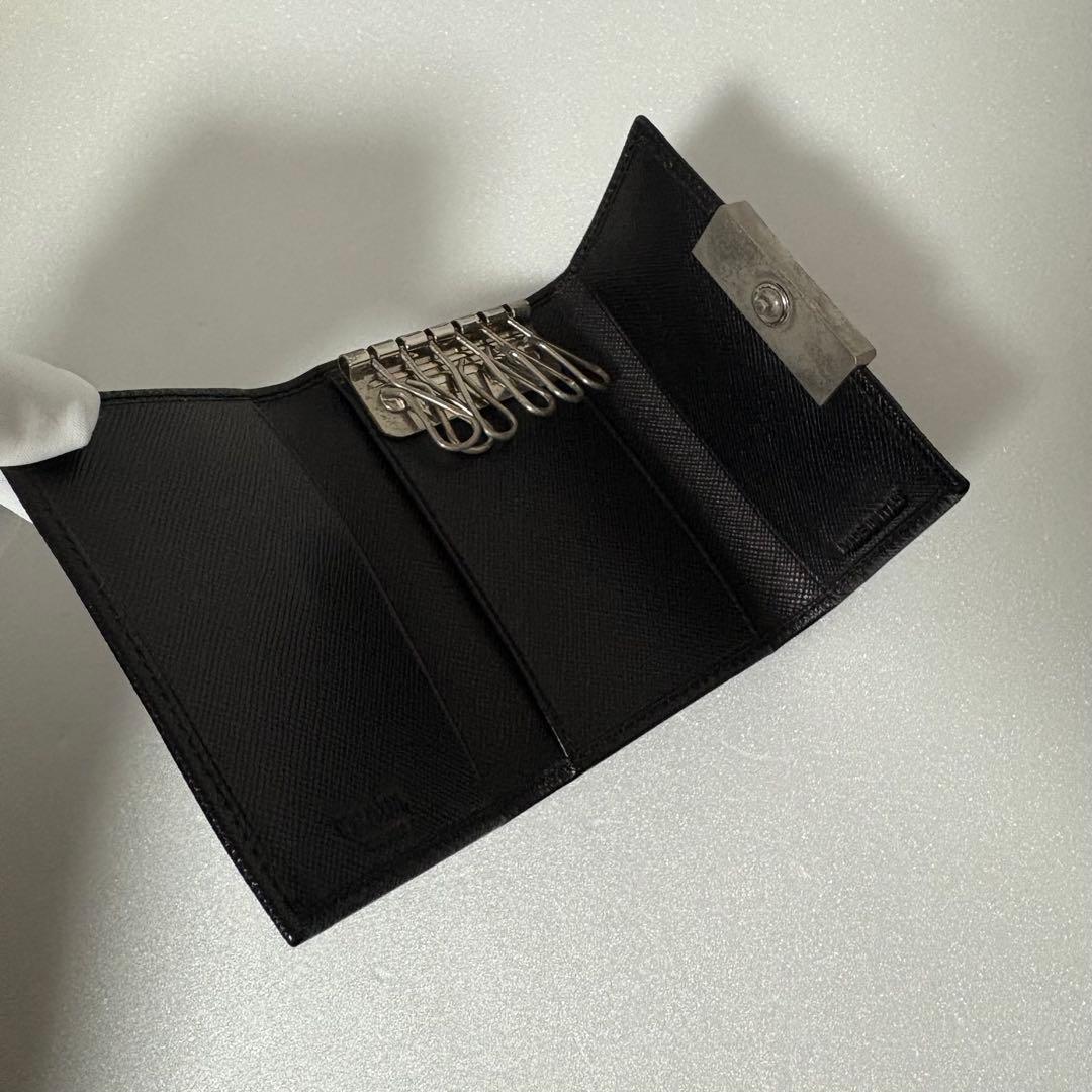 10s Prada archive leather key case