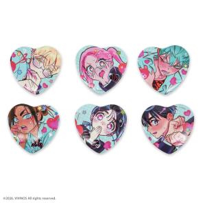 OMORI x Requiem Cafe Heart Button Pin Set | Mercari