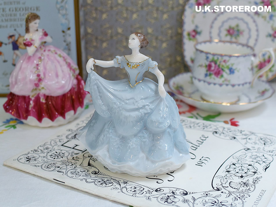 可愛い ロイヤルウースター ミニフィギュリン Lady HANNAH 【公式通販】