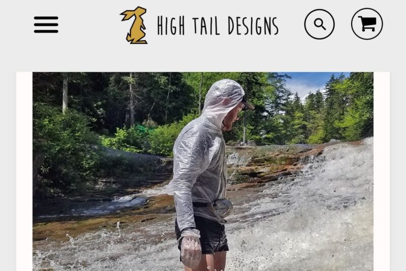 HIGH TAIL DESIGNS（ハイテールデザインズ）のショッピングバッグを