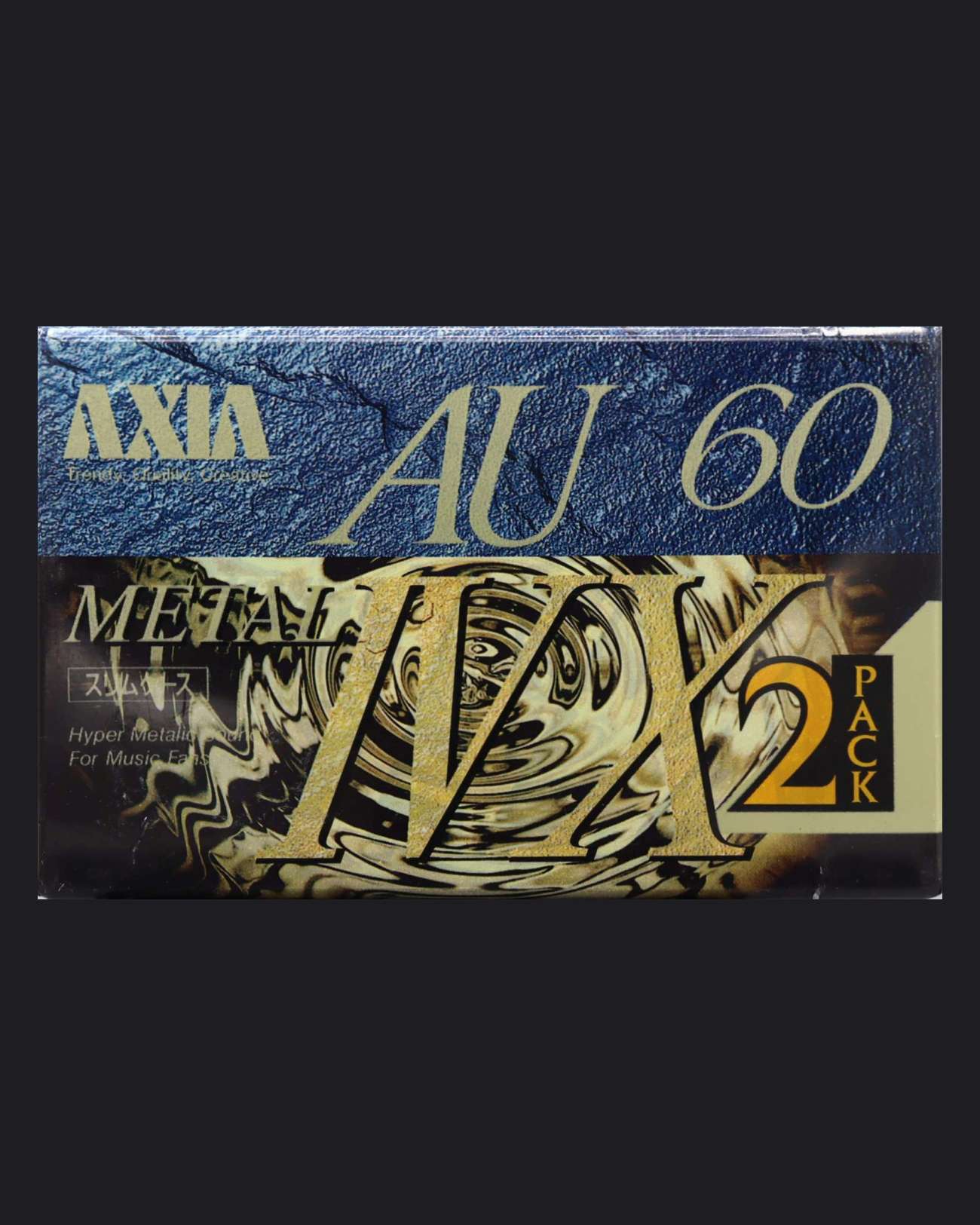 AXIA AU-IVX (1993-1994 JP) - Blank Audio Cassette Tape - New