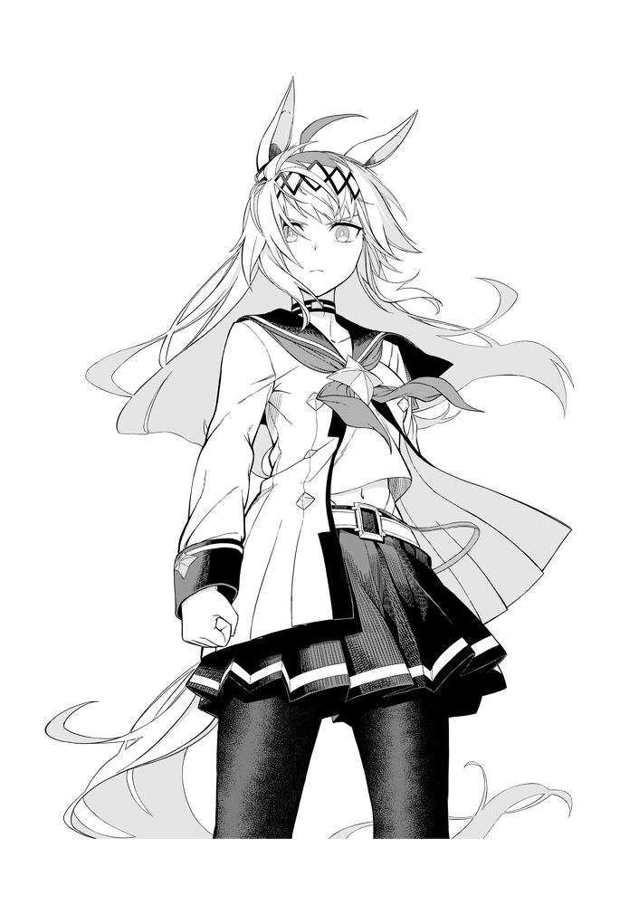 ウマ娘シンデレラグレイ オグリキャップ 複製原画