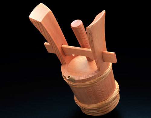 秋田伝統 杉桶樽「樽冨かまた」｜うまいもんドットコム