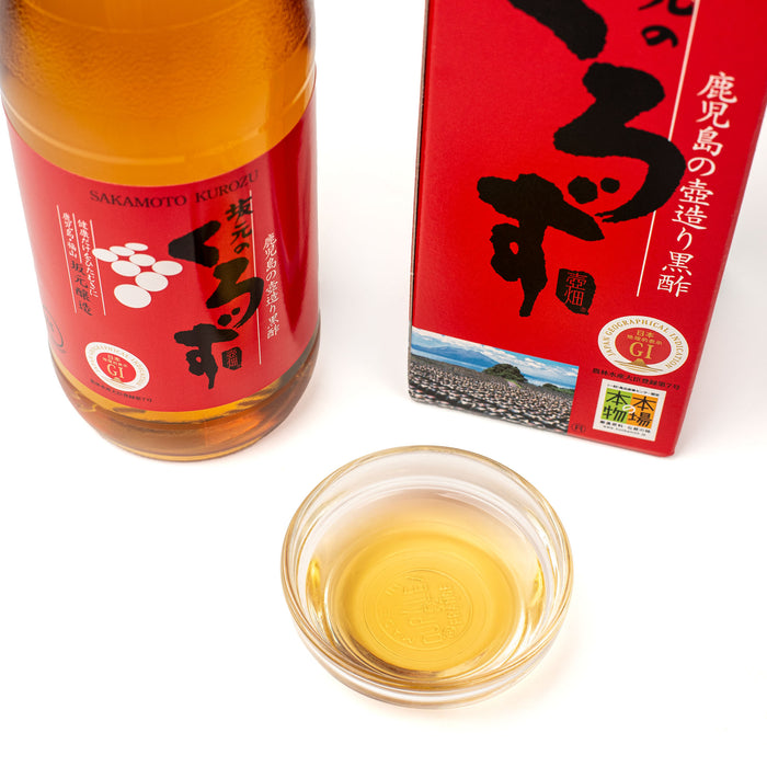Amber Rice Vinegar (Kurozu) - 1 Year Aged Kurozu, 12 floz — Umami