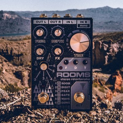 DEATH BY AUDIOの新作ステレオリバーブ、