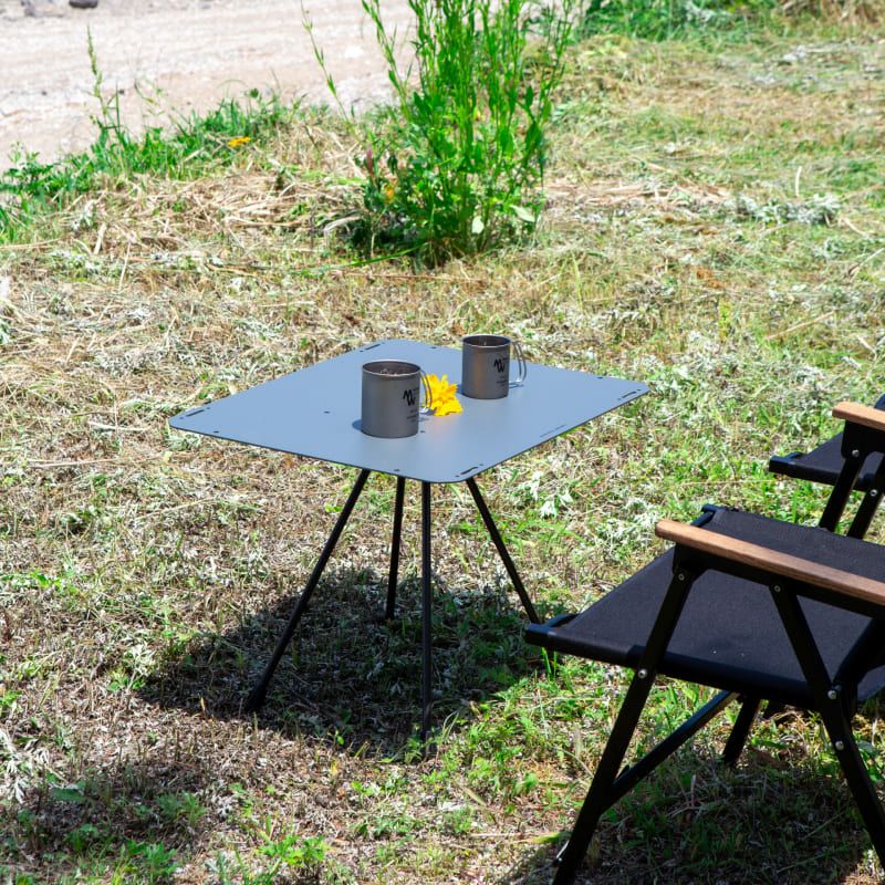 MINIMAL WORKS (ミニマルワークス) DUO TABLE BLACK MATTE デュオ