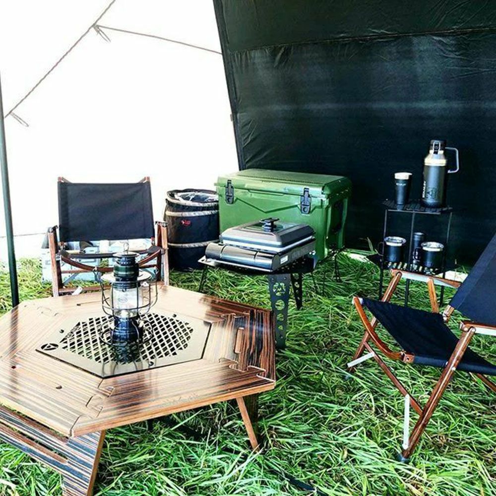 ざぁーす しま次郎 しま美 セット TheArth ざぁーす ヘキサテーブル 黒