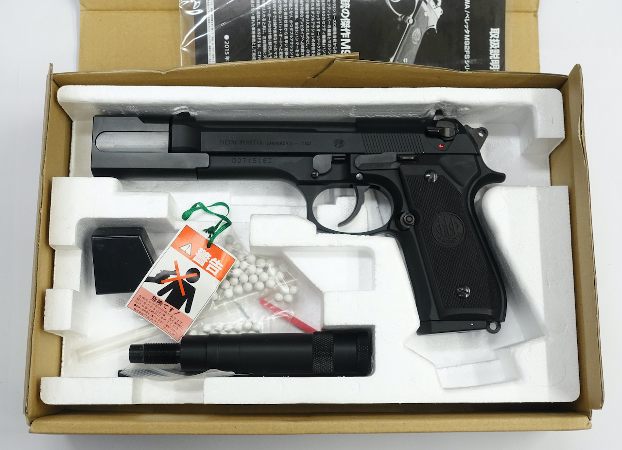 KSC 映画LEONモデル 92FSベレッタガスガン 箱付き KSC 映画LEONモデル