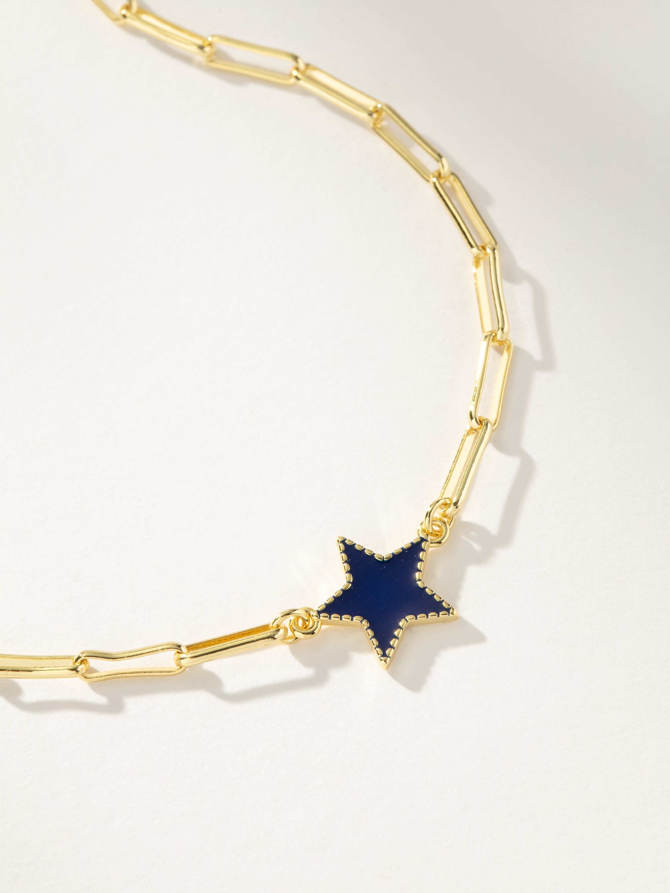 ミュージシャン Star Necklace Gold Shining Star Necklace