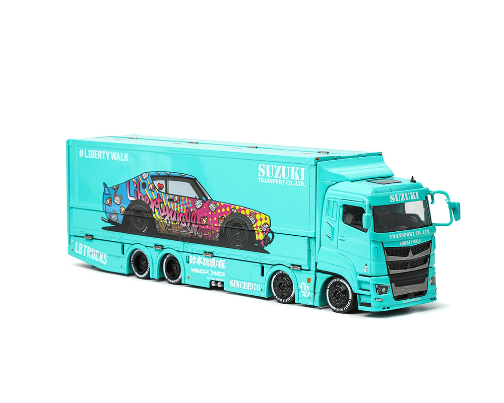 COMING SOON) GCD 1/64 Liberty Walk LB-Trucks Mitsubishi Fuso Super