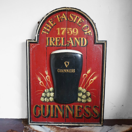 アンティーク 看板 GUINNESS（uoo1284） - アンティーク家具・雑貨専門