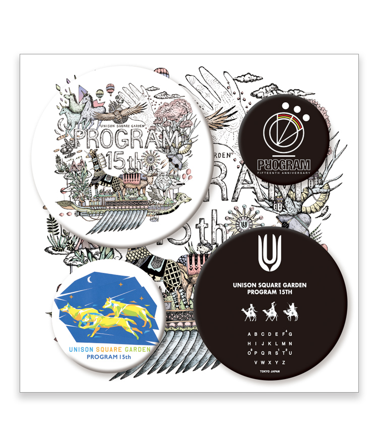 GOODS | プログラム 15th | UNISON SQUARE GARDEN