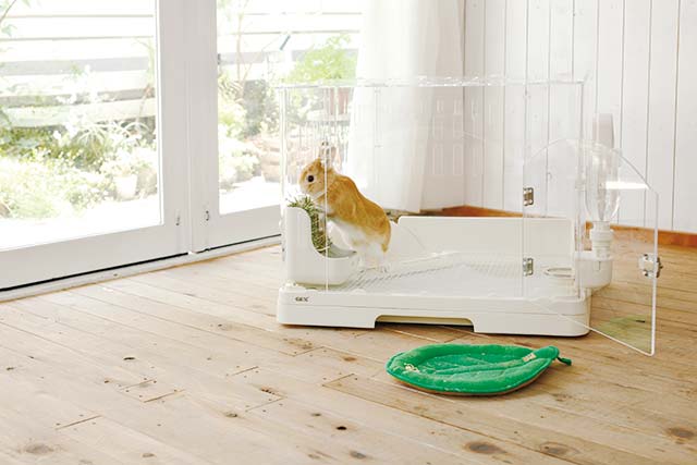 ラビんぐ スマートルームクリア [アクリル製ラビットケージ]｜USAKURA