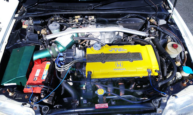 SPOON製B16A型VTECコンプリートエンジン!SPOON製ECU!チタンマフラー