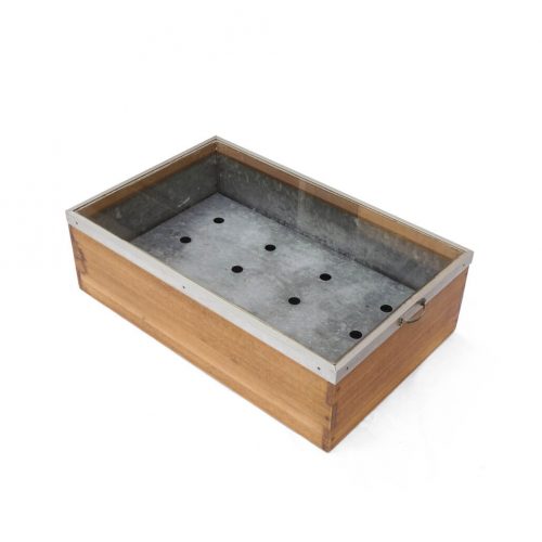 昭和レトロ 木箱 ショーケース ブリキ ボックス 古道具 ヴィンテージ