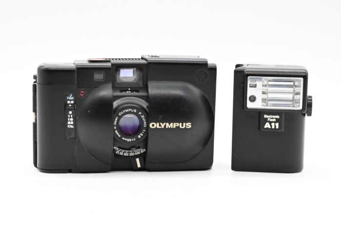 Used Olympus XA Film Camera w/A11 Flash Parts/Repair in