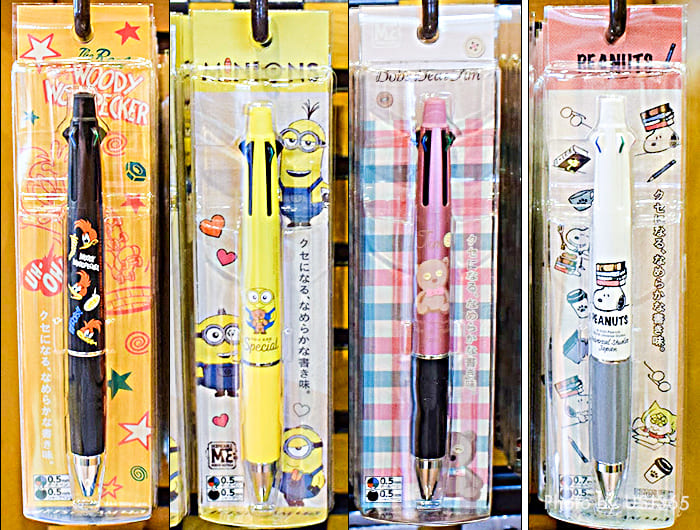 USJグッズ】2023年4色ボールペン＆シャープペンが登場！かわいく実用的