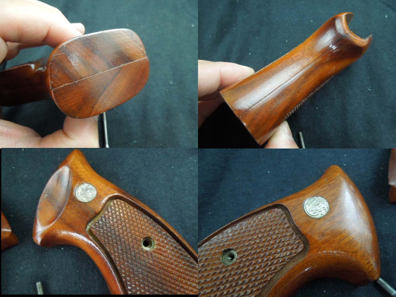 S&W純正 Nフレーム用 実物グリップ ゴンカロ