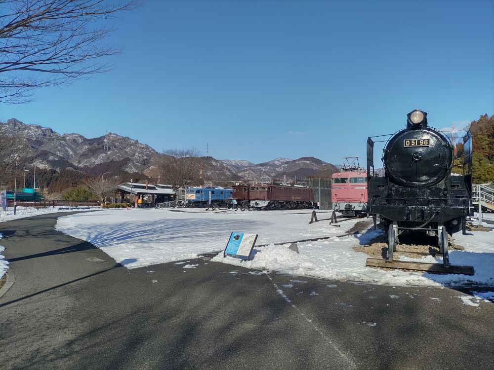 C58機関車 雪の峠 鉄道写真 C58機関車 雪の峠 鉄道写真