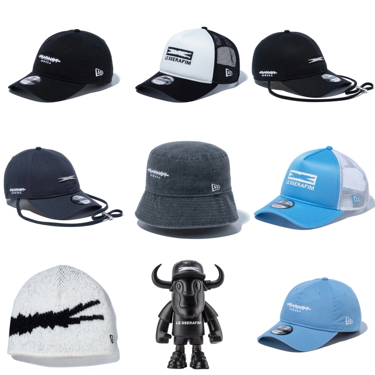 LE SSERAFIM × New Era コラボコレクションが国内6月29日に発売 | UP