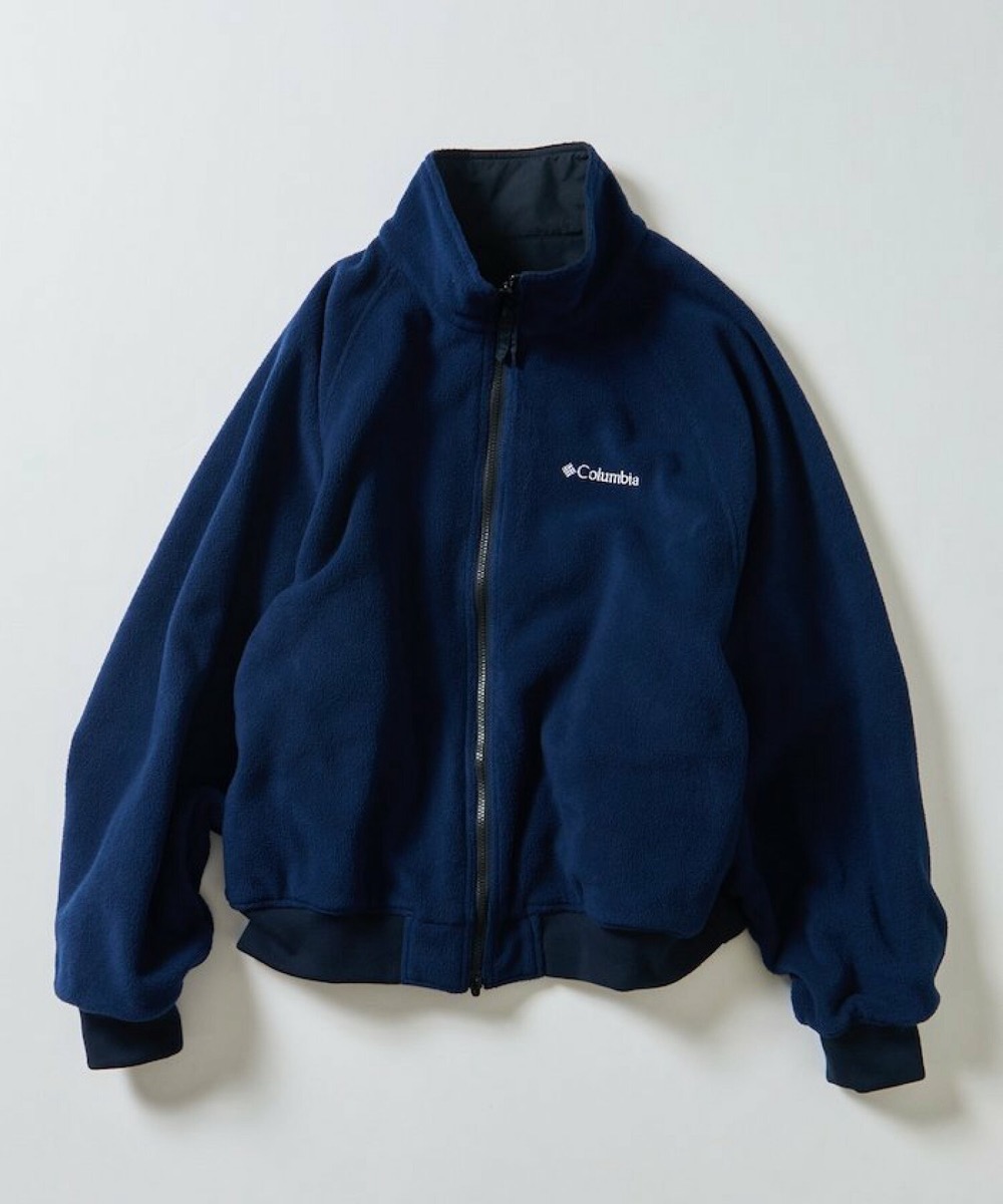Columbia x FREAK'S STORE 24AW 別注 ナイロンフリース リバーシブル
