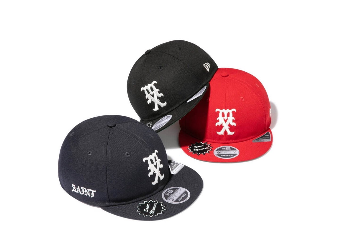 SAINT M×××××× × New Era 24SS 初コラボキャップ『Retro Crown 9FIFTY