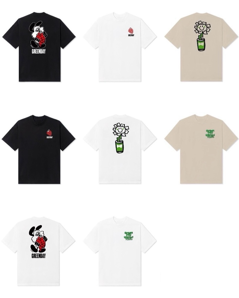 h*p様 GREEN DAY x VERDY Collab T Shirt Ty h*p様