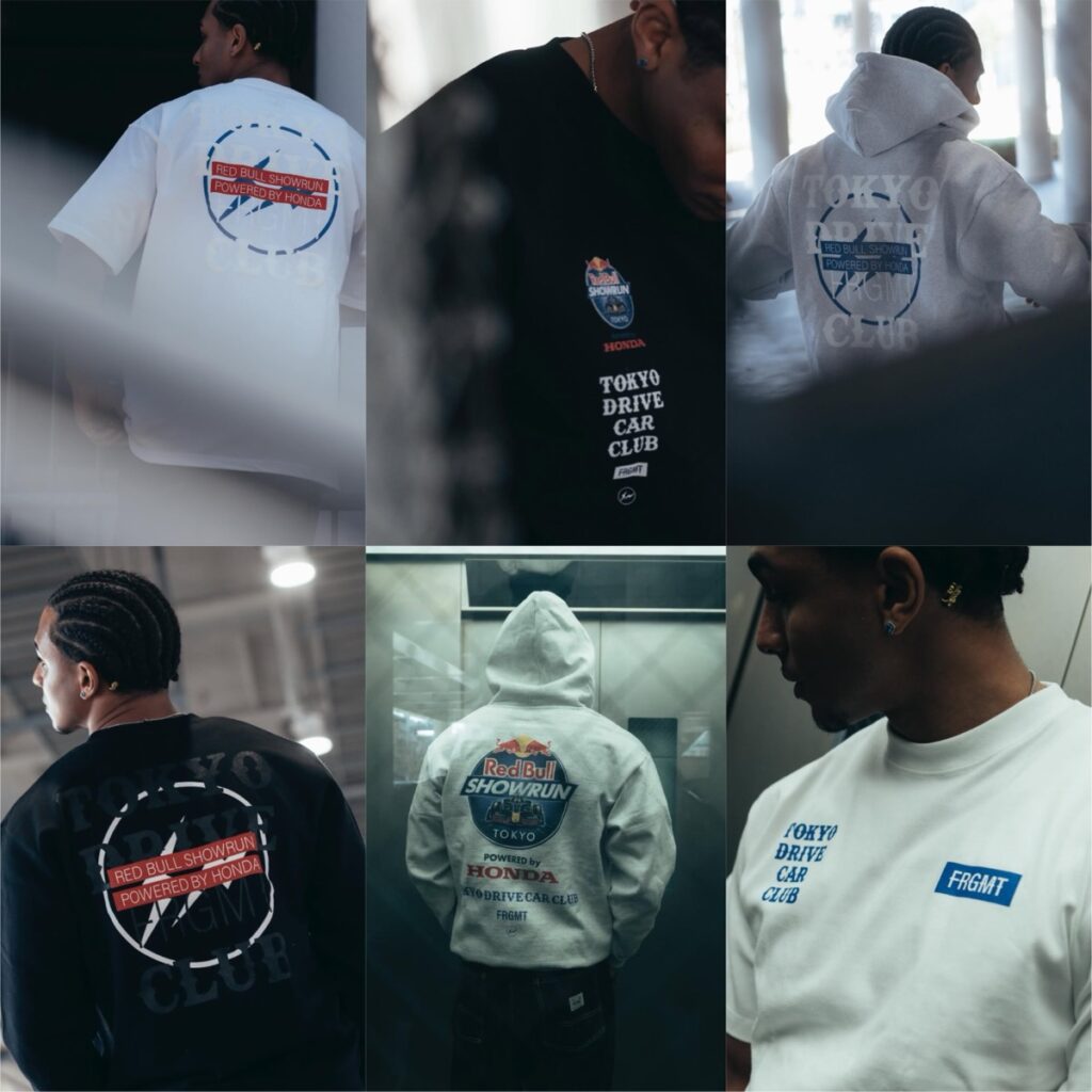 Red Bull x HONDA x TokyoDriveCarClub x FRAGMENT コラボアイテムが