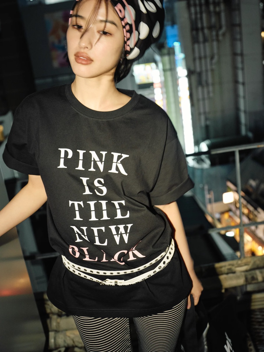 FRAGMENTTシャツBLACKFRGMT BLACKPINK ブラックピンク BLACKPINKが