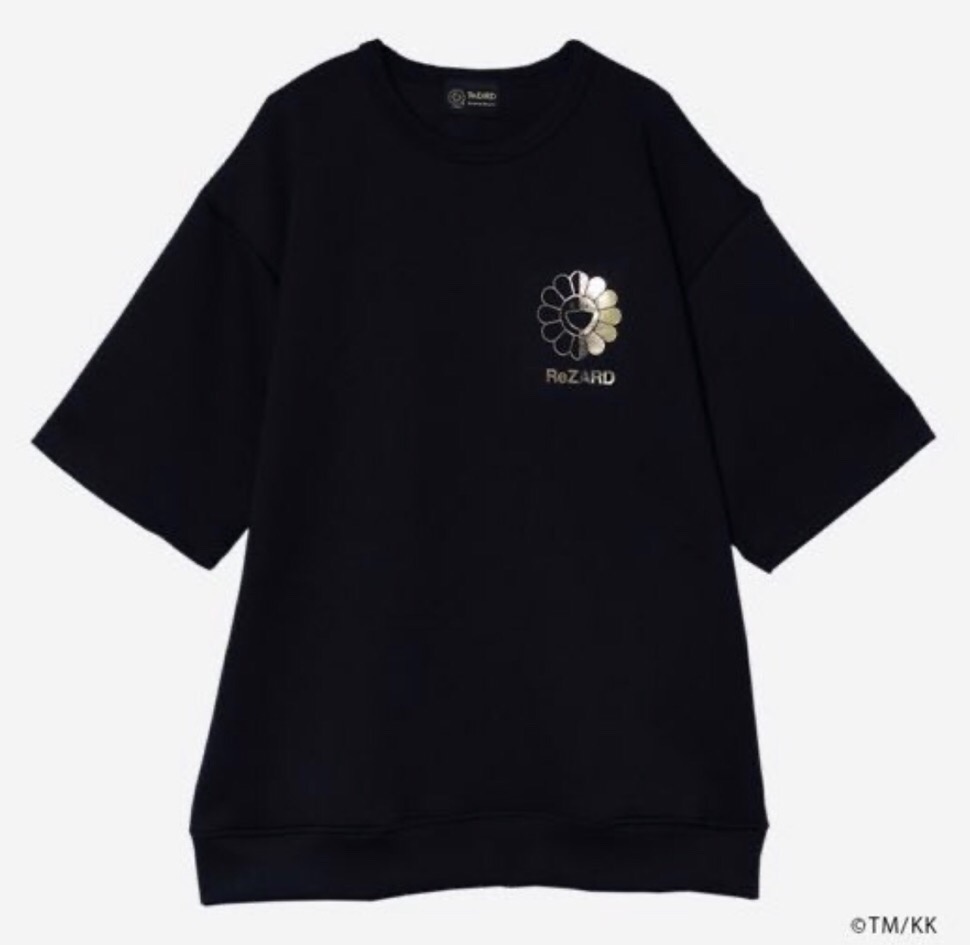 村上隆 × YouTuberヒカル】“お花”半袖スウェットシャツのWEB抽選受付が