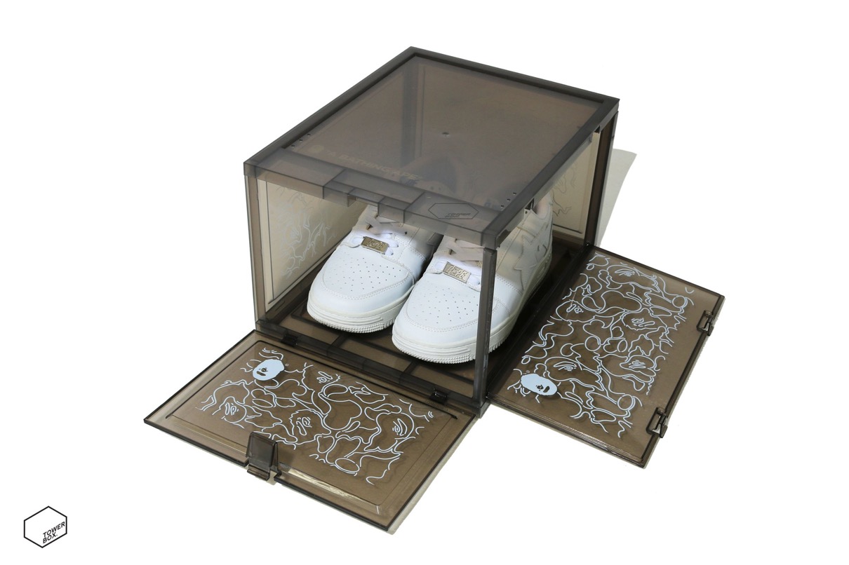 BAPE®︎ × TOWER BOX】コラボシューズボックスが国内8月28日に発売予定