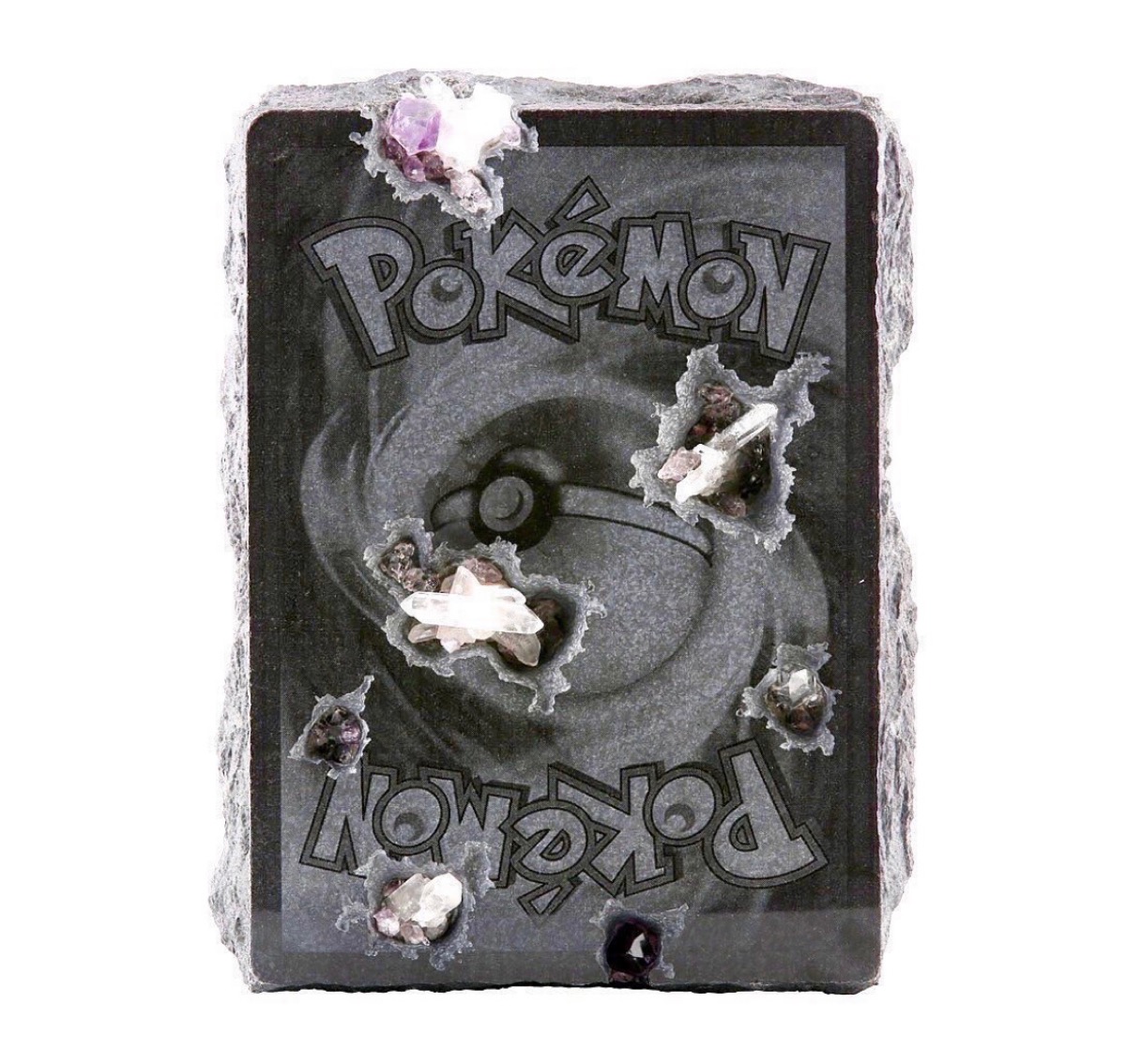 Daniel Arsham × Pokémon 重さ21.5kg ミュウのポケモンカード型石盤