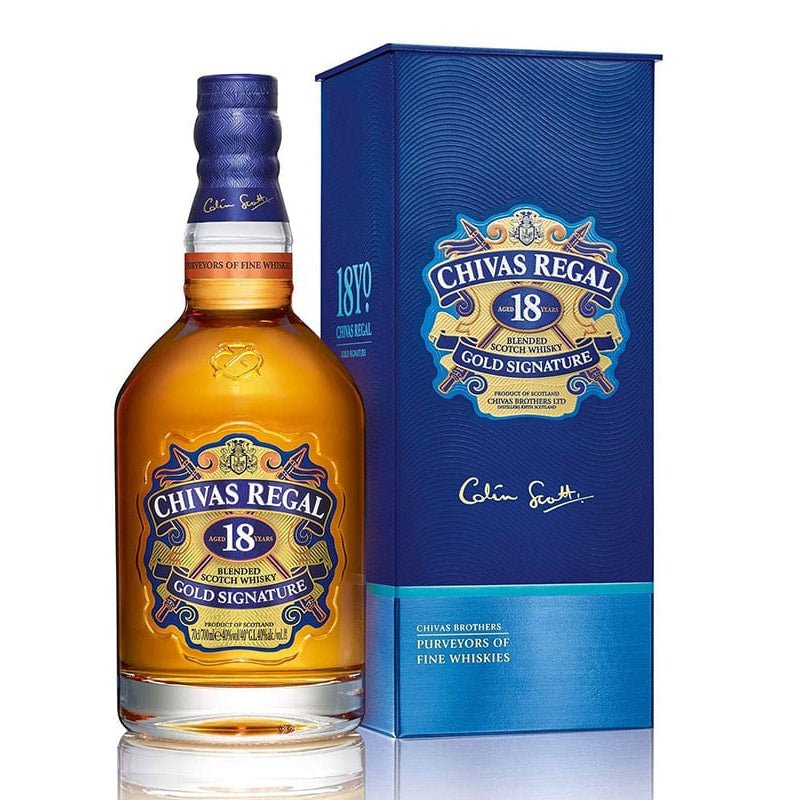 Chivas Regal 18 Year Gold Signature Blended Scotch Whisky – Uptown