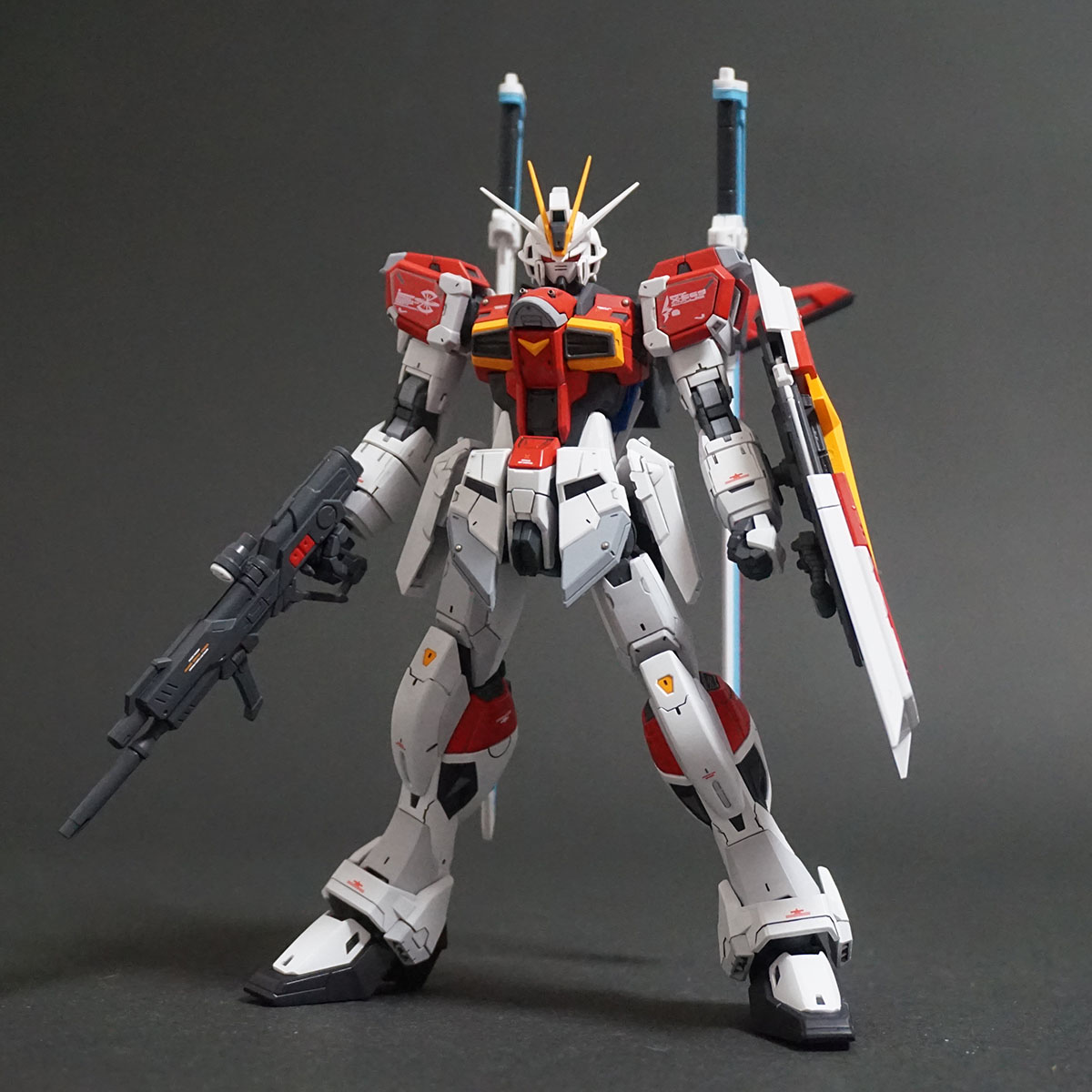 RG ソードインパルスガンダム 全塗装 完成品 ソードインパルスガンダム