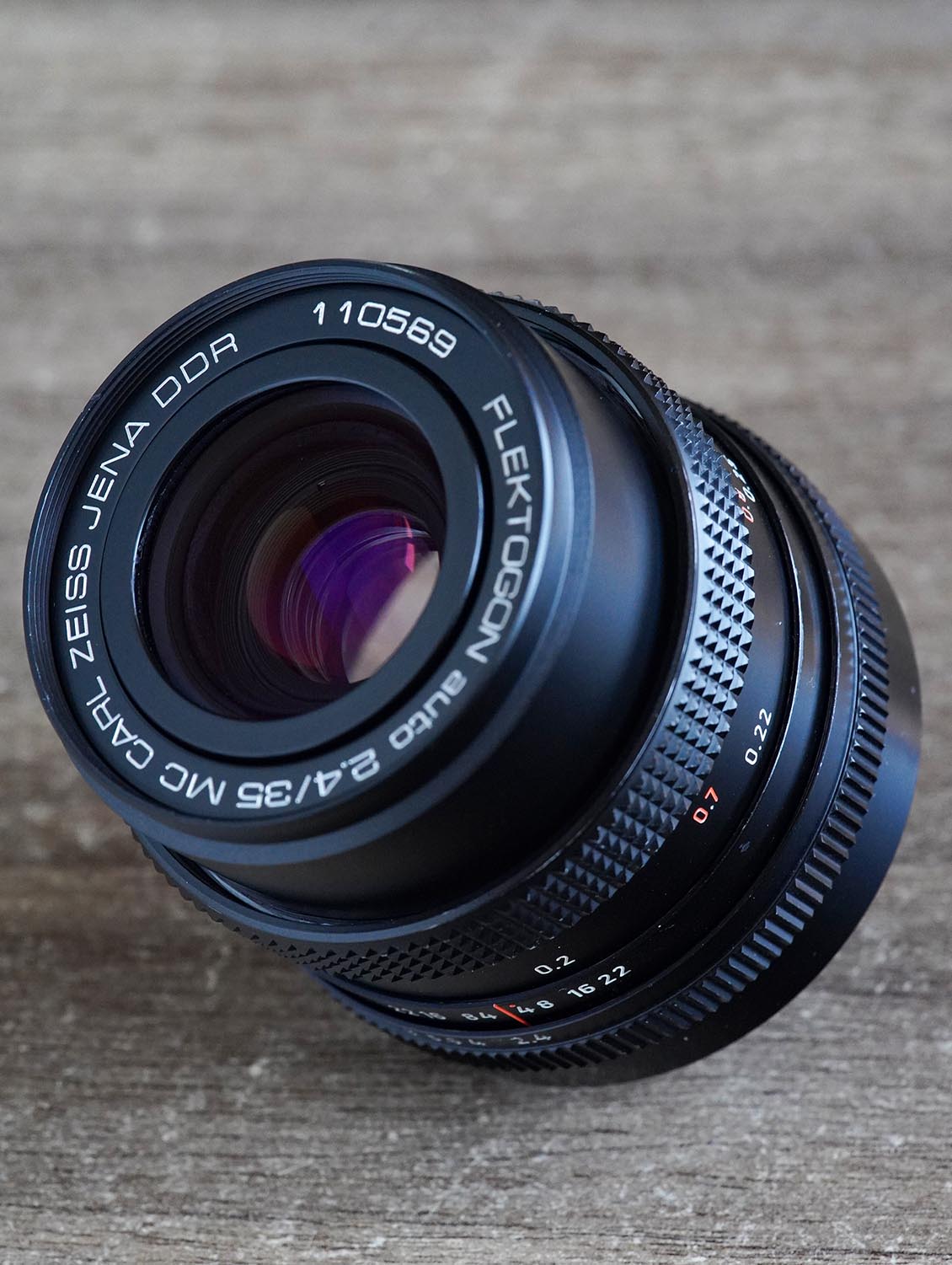 Flektogon Carl Zeiss Jena MC 35mm f⁄2.4 SLR M42 №110569