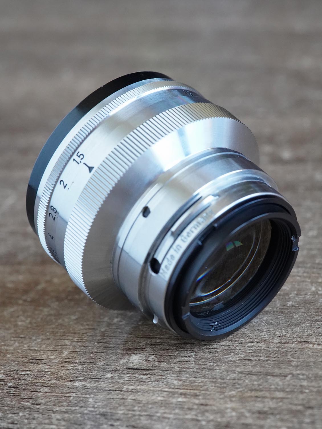 Zeiss Opton Sonnar T 50mm f/1.5 for Contax №821666