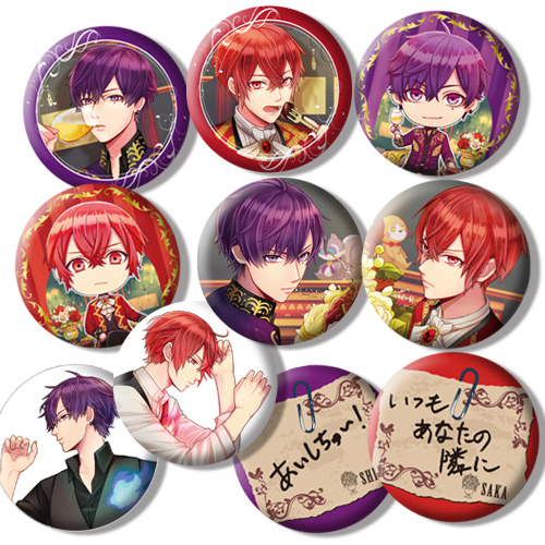 浦島坂田船 缶バッジ うらたぬき 志麻 となりの坂田。 あほの坂田