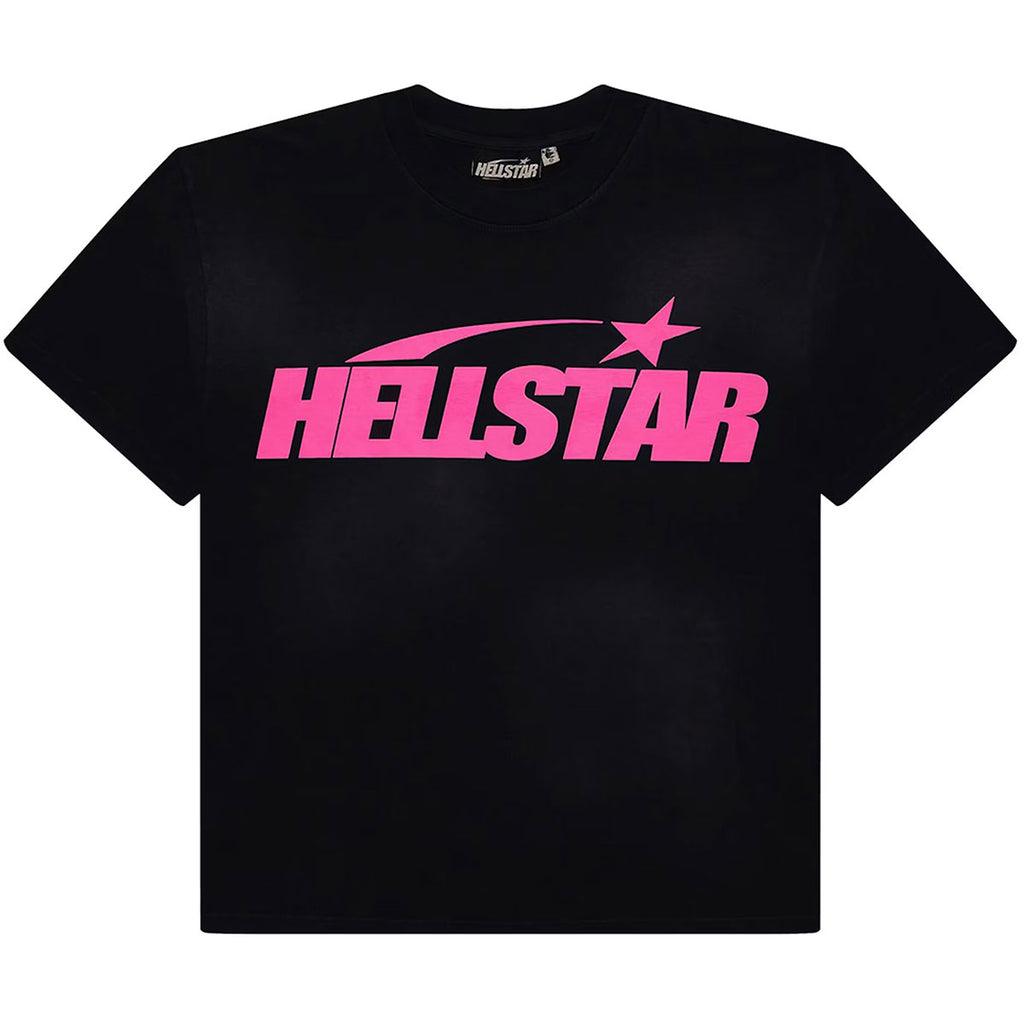 Hellstar Classic T-Shirt Gel Print (Black/Pink) – Urban Street Wear
