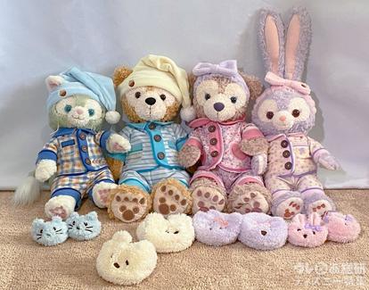 ダッフィー オータムスリープオーバー シェリーメイ ぬいば ぬいぐるみ