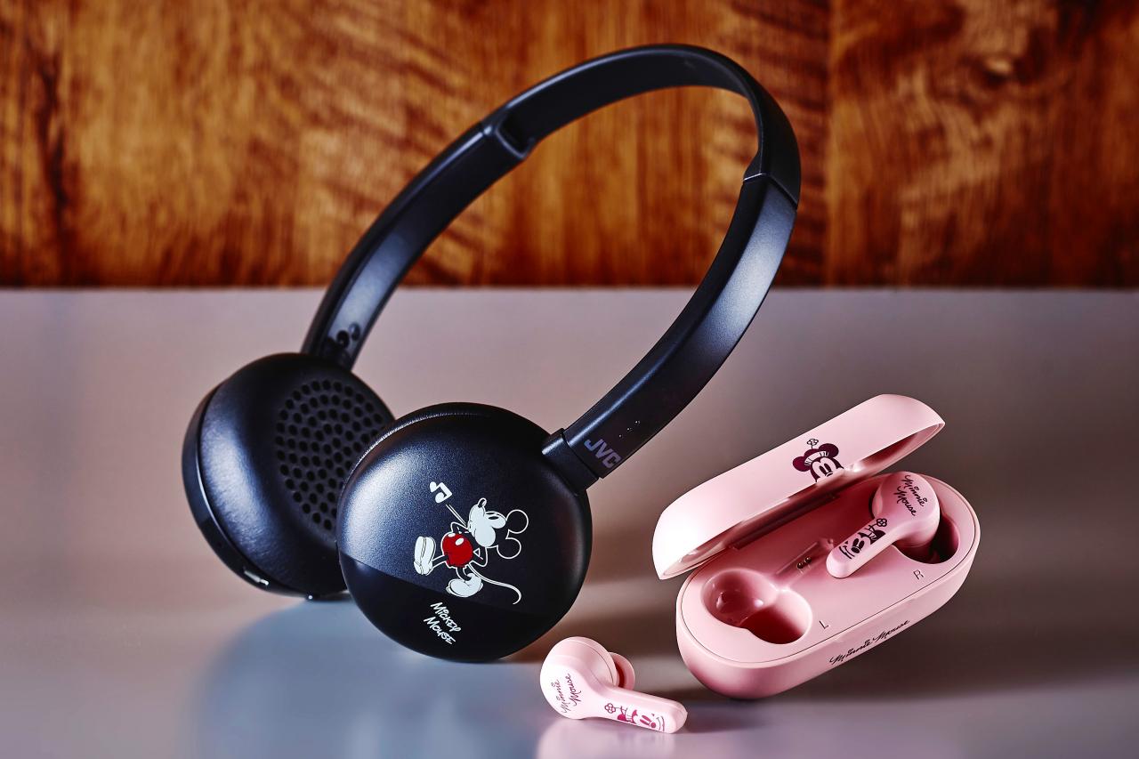 JVC×ディズニー】「ワイヤレスヘッドホン＆イヤホン」ミッキーと一緒に