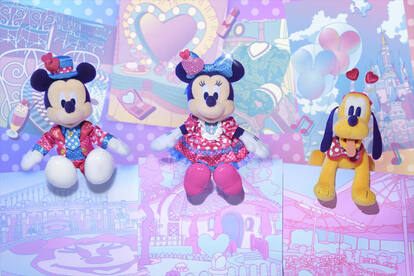 ミニーのファンダーランド ぬいぐるみ ぬいぐるみバッジ ぬいば Amazon