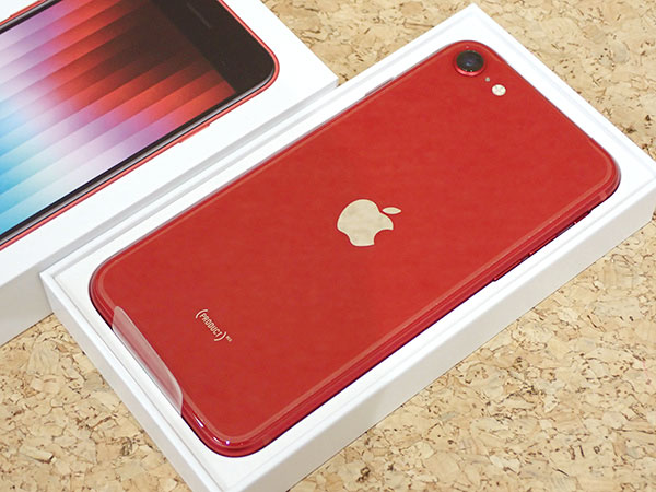 iPhone SE 第3世代 スマホ本体 64GB レッド SE3 iPhone SE 3世代 64gb