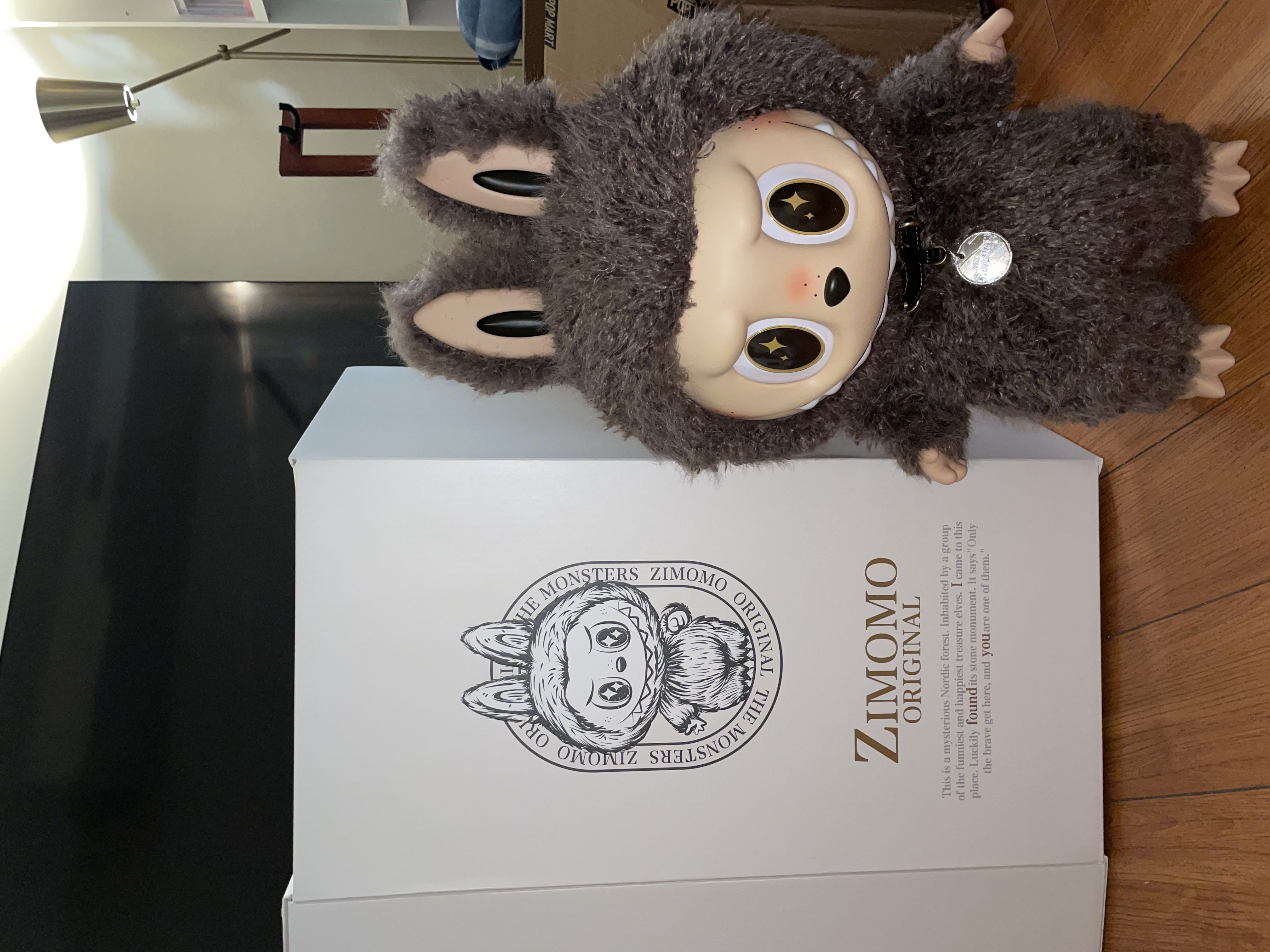 新品 THE MONSTERS I FOUND YOU ぬいぐるみ（茶ジモモ） 新品】THE