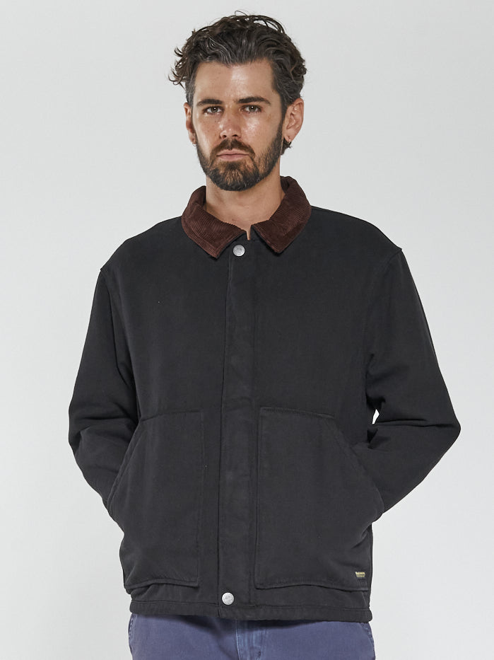 Hard Yakka x Thrills Carpenter Jacket - Black| Thrills Co. USA